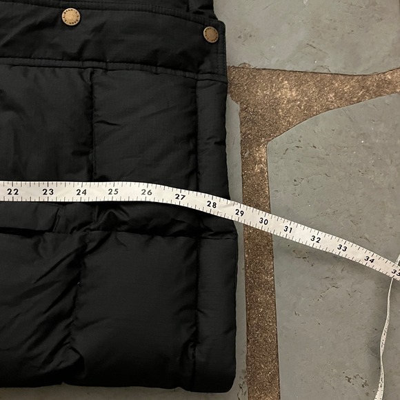 LL Bean Womens XXS REG Black Full Zip Hooded Goose Down Puffer Coat Winter Warm - Picture 6 of 6